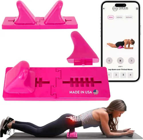 Miniatura 8 de Thrival - Herramienta de liberación muscular completamente ajustable para psoas, flexor de cadera, espalda, glúteo, iliaco y cuello para liberación