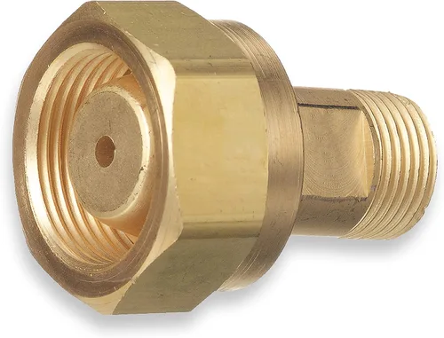Miniatura 4 de SÜA - Adaptador de acetileno - CGA-510 (Cilindro P.O.L.) a CGA-300 (Regulador comercial)