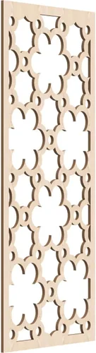 Miniatura 133 de Ekena Millwork WALW14X35X0250STGRO Southgate - Paneles de pared decorativos de madera con calado, 13 3/8 pulgadas de ancho x 34 3/8 pulgadas de rojo