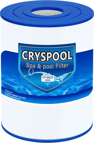Cryspool 08020 Filtro compatible con Watkins 31114, filtro de spa para puntos calientes, C-8465, FC-3960, 71827, 71828, Watkins cartucho de filtro
