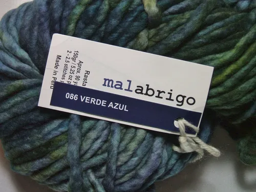 Miniatura 3 de Malabrigo Rasta 086 Verde Azul