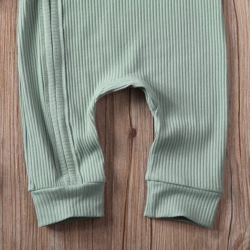 Miniatura 4 de Mameluco para bebé niña y niño, mono liso de una pieza, sin mangas, ropa de bebé de una pieza, trajes de verano