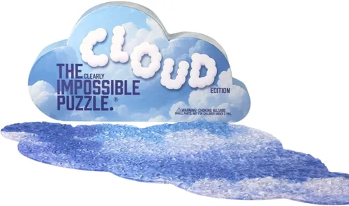 Miniatura 11 de The Clearly Impossible Puzzle ® - Rompecabezas de 100 piezas - Clear Difficult - Piezas de borde falso - Rompecabezas duro transparente - 100 piezas