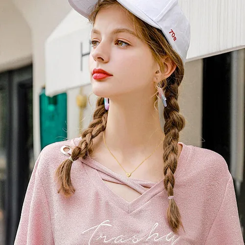 Miniatura 5 de Turandoss Collar con inicial de corazón para mujeres y niñas, delicado chapado en oro de 14 quilates, dije de corazón con letra A-Z, collar