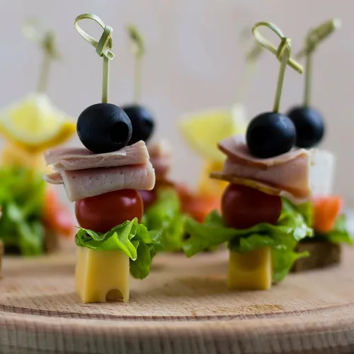 Miniatura 3 de 1200 piezas de palillos de cóctel de bambú, palillos de dientes elegantes para aperitivos, palos de cóctel de 4.13 pulgadas con nudo para bebidas