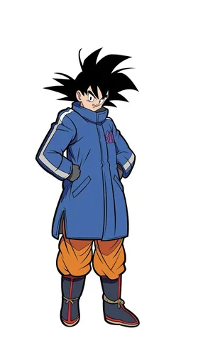 Miniatura 2 de FiGPiN Dragon Ball Super Broly Movie Goku Classic - Collectible Pin with Premium Display Case - Not Machine Specific
