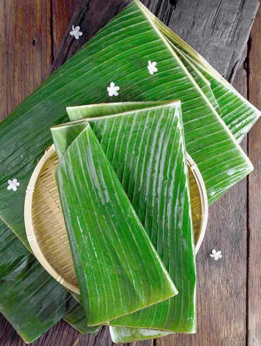 Miniatura 2 de Hojas Frescas de Plátano 1 Lb. Hoja de Platano