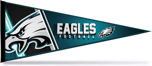 Miniatura 11 de Rico Industries NFL Football Primary 12" x 30" Felt Wall Décor Pennant - Great for Home/Bed Room/Man Cave Décor