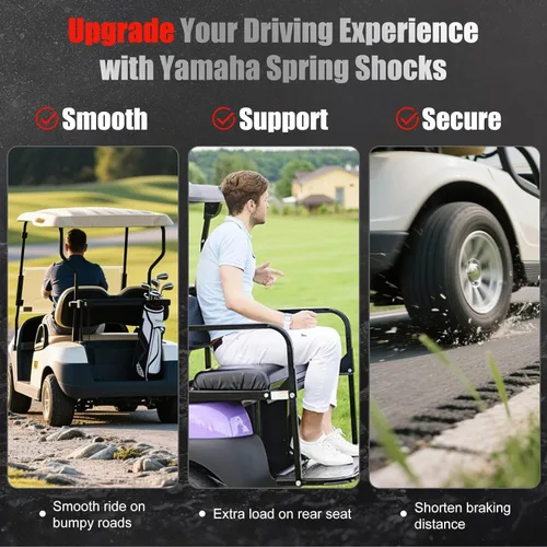 Miniatura 3 de Amortiguadores de choques Yamaha para carrito de golf traseros de alta resistencia para carritos de golf Yamaha a gas y eléctricos G29 Drive, G22