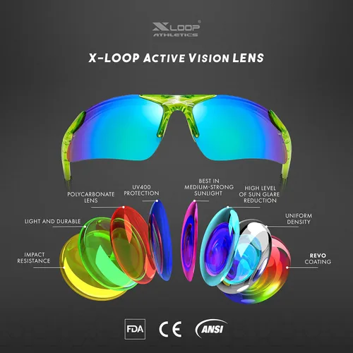 Miniatura 4 de Lentes de sol deportivas para niños y niñas de 3 a 10 años de edad, para béisbol, ciclismo, softbol, lentes UV400