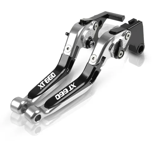 Miniatura 9 de NIKKHO Palanca de embrague de freno para YA & MAHA XT660 XT660R XT660X Tenere XT 660 2004-2011 Palancas de embrague de freno manija de embrague