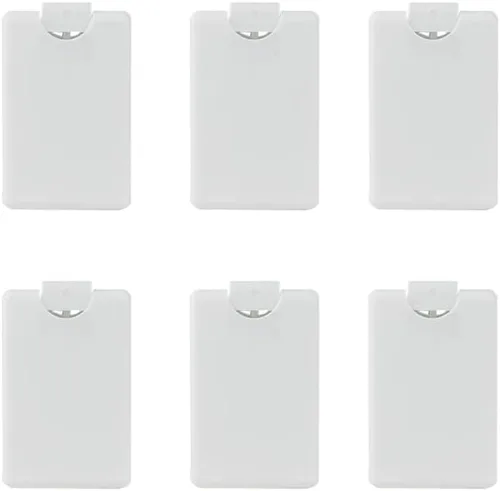 Miniatura 5 de Botella de spray de niebla fina similar a una tarjeta de 0.7 fl oz, pulverizador hidratante portátil de viaje de plástico para perfumes, aerosoles