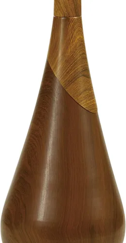 Miniatura 7 de Globe Electric Novogratz x Globe Harrington - Lámpara de pie de 65 pulgadas, base de madera sintética de 2 tonos, pantalla de tela blanca