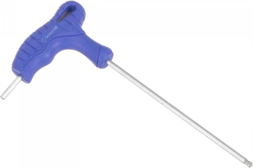 Miniatura 7 de uxcell Llave inglesa con mango en T de llave hexagonal de extremo de bola de 0.059 in, acero métrico CR-V