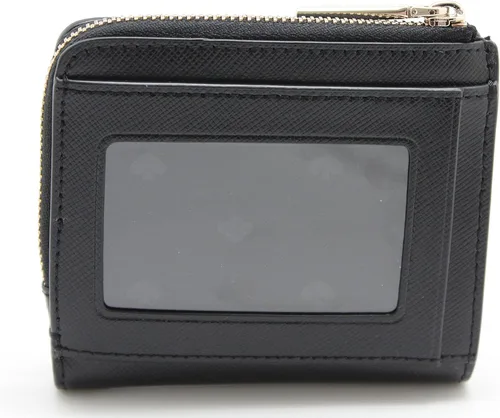 Miniatura 3 de Kate Spade Staci - Cartera plegable con cremallera en L, color negro, Negro -, Billetera plegable