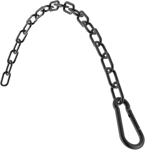 Cadena de extensión de 23.6 pulgadas para equipo de ejercicio, extensión de cadena de fitness para máquina de entrenamiento, accesorio de cadena