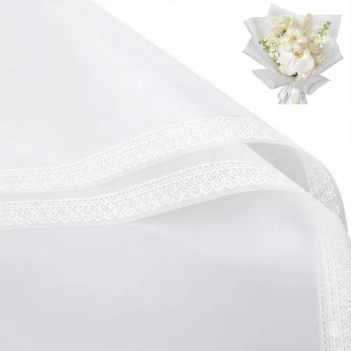 Miniatura 17 de BBJ WRAPS Papel de regalo de ramo de flores, papel de flores impermeable, papel coreano negro para ramos de flores de embalaje de regalos florales