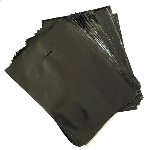 Miniatura 6 de Bolsas de mercancía de plástico MMSBAGS para venta al por menor, con asas troqueladas, fuertes, resistentes al desgarro, diferentes tamaños