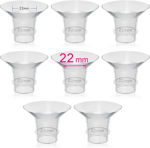 Miniatura 14 de Inserto de brida de 0.709 in compatible con brida de 0.945 in/escudo de extractores de leche, para Momcozy S9 Pro S10 S12 Pro Medela Spectra Elvie