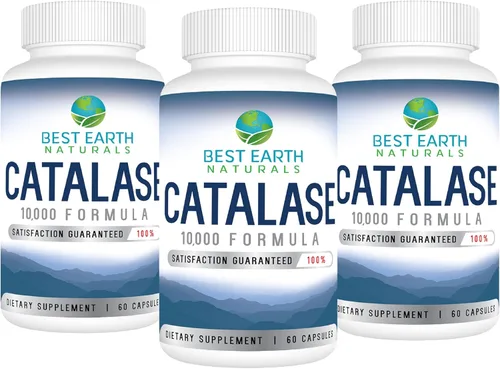 Miniatura 11 de Best Earth Naturals Catalase Formula Starter Set con 60 Cápsulas de Catalase 10,000 Champú 8 onzas y acondicionador 8 onzas