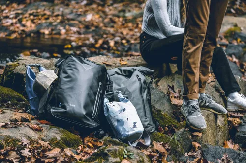 Miniatura 54 de Skog Å Kust DrySak - Bolsa impermeable con tapa enrollable para viajes y al aire libre - tamaños de 5, 10 y 20 litros Digicamo