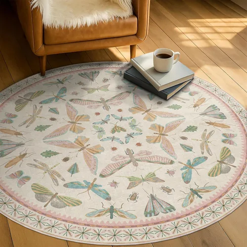 Miniatura 81 de Hazo Haus Alfombra de Baño Bohemia Lavable 2x3, Alfombras Pequeñas para Cocina, Tocador, Puerta Principal Entrada Interior, Antideslizante Pelo Bajo