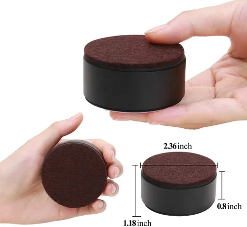 Miniatura 2 de Ezprotekt - Elevadores de cama 2.36 x 1.18 pulgadas