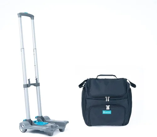 Miniatura 2 de Handy Sandy Crafter's - Organizador de bolsas de mano, bolsa de almacenamiento para suministros de manualidades y soporte para álbumes de recortes