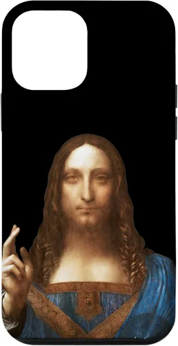Miniatura 16 de Funda para iPhone 12 Pro Max Leonardo da Vinci - Salvator Mundi (salvador del mundo)