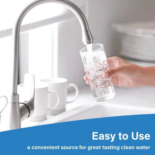 Miniatura 4 de Applied Membranes Inc. Sistema de filtro de agua de 3 etapas para toda la casa con filtros de sedimentos y bloques de carbono de 20 pulgadas