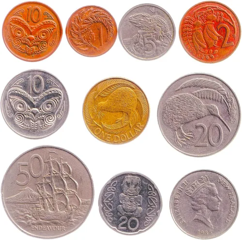 Miniatura 65 de Malta 10 Monedas Mixtas Moneda Maltesa Mils Céntimos Desde 1972