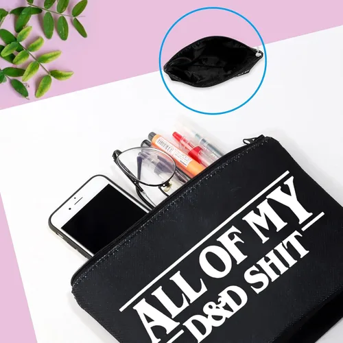Miniatura 4 de GJTIM Bolsa de dados D Dragon All Of My D Stuff D D Bolsa de accesorios