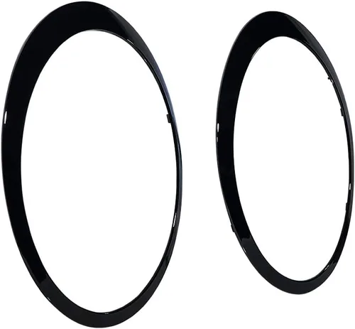 Miniatura 8 de Anillos de ajuste para faros delanteros izquierdo y derecho, repuesto original para BMW Mini Cooper 2007-2015 R55 R56 R57 R58 R59 (negro brillante)