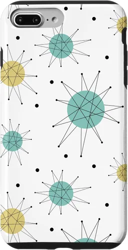 Miniatura 12 de Franciscan Starburst Mid Century Modern Atomic Era Pattern Case for iPhone 17