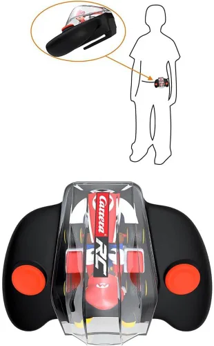 Miniatura 3 de Carrera RC Nintendo Mario Kart Mini coche de juguete de control remoto coleccionable de 2.4 GHz - Luigi