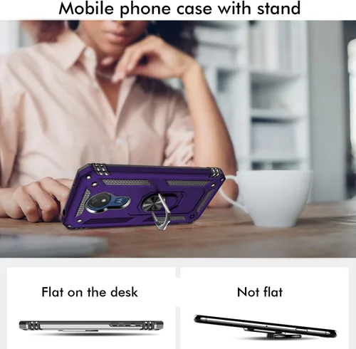 Miniatura 3 de Funda protectora para Moto G7 Power para Motorola Moto G7 Power, color morado