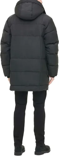 Miniatura 4 de Tommy Hilfiger Men's Heavyweight Quilted Sherpa Hooded Parka