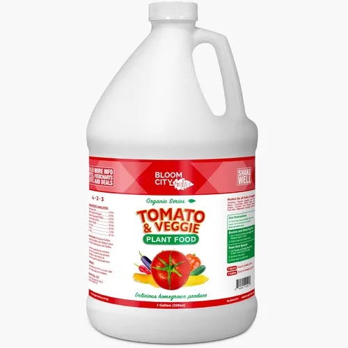 Miniatura 7 de Bloom City Alimento vegetal de tomate y vegetal: fertilizante líquido para cosechas más grandes, raíces más fuertes y crecimiento vigoroso, 32 onzas