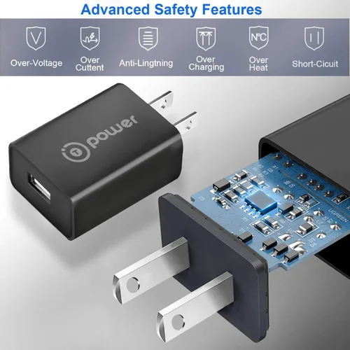 Miniatura 2 de T-Power - Cargador adaptador de CA para JBL Charge 3, 2, Flip 4, 3, 2, Pulse 3, 2, GO, Clip Plus, Clip, Micro II, Micro, Cable de alimentación