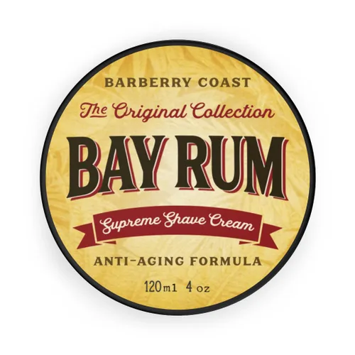 Miniatura 8 de Crema de afeitar de ron Bay para hombres, hecha con manteca de karité, té blanco e ingredientes naturales, llena de calmantes, hidratantes