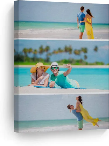 Miniatura 45 de Smile Art Design Impresión en lienzo personalizada: arte de pared con fotos personalizadas, hecho a pedido en Estados Unidos, lienzo premium