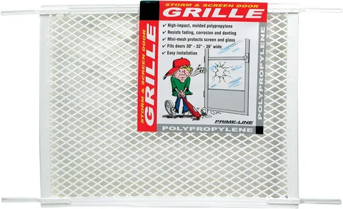 Prime-Line PL15517 Rejilla de puerta a granel, 30 pulgadas, color blanco