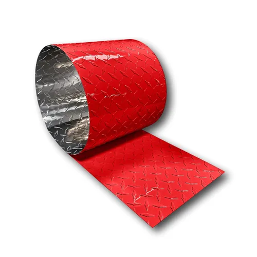 Miniatura 12 de Eagle 1 - Rollos de lámina de aluminio con relieve en forma de diamante, 0.025 pulgadas (fina), 10 pies (variedad de tamaños y colores), los rollos