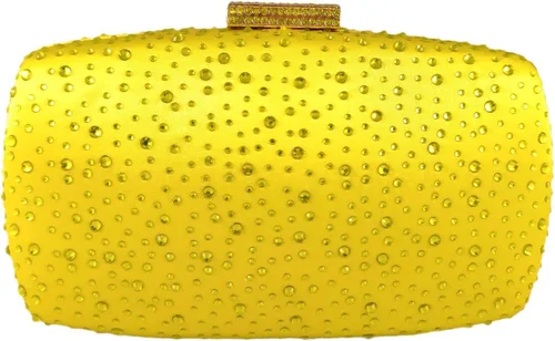 Boutique De FGG Bolsos de noche para mujer, bolsos de mano de cristal para fiesta de boda, bolsos de diamantes de imitación para novia