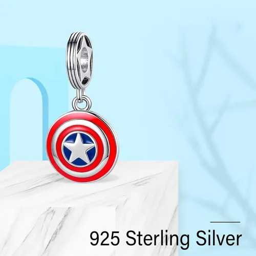 Miniatura 30 de Dijes de plata de ley 925 con diseño de oso dorado para mujer, pulseras y collares, regalos para familiares y amigos, 3 piezas/paquete