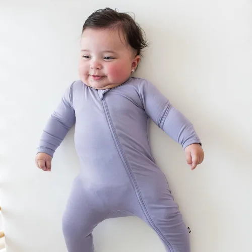 Miniatura 83 de KYTE BABY Pies unisex con cierre de cremallera, rayón hecho de bambú, 0-24 meses