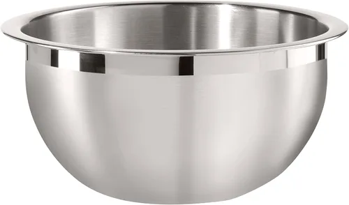 Miniatura 9 de Oggi Cuenco de acero inoxidable de dos tonos de 3 cuartos de galón, ideal para mezclar, hacer masa, aderezar ensaladas, mezclar huevos, lavar