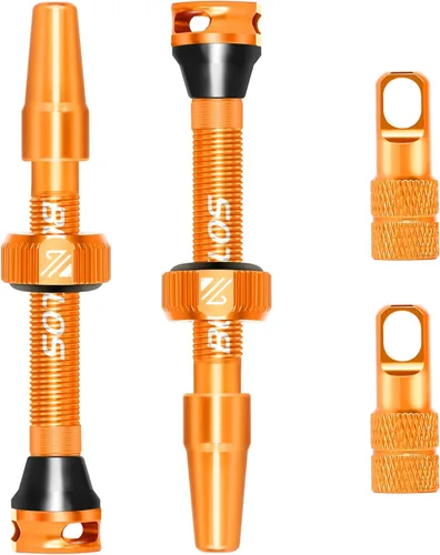 Miniatura 17 de BUCKLOS Vástago de válvula Presta sin cámara 40/44/55/60/65/80/100 mm, kit de vástago de válvula con herramienta de extracción de núcleo para Varios