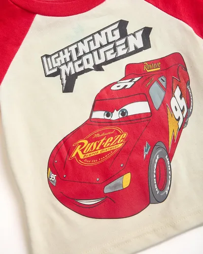 Miniatura 21 de Disney Conjunto de 2 piezas de camiseta y pantalones cortos de manga corta de Mickey Mouse Lightning McQueen Toy Story (12M-24M)