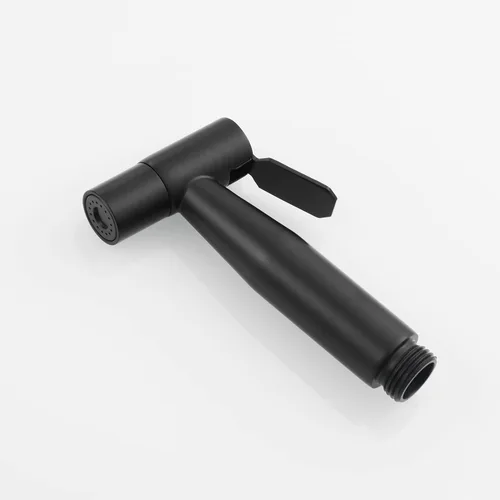 Miniatura 7 de CIENCIA Juego de rociadores laterales para fregadero de cocina, cabezal de pulverización extraíble de acero inoxidable con manguera y soporte, Negro